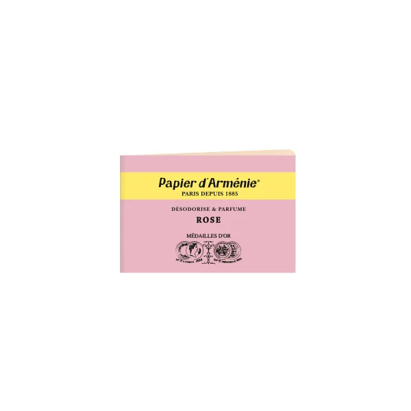 1 carnet de Papier d'Arménie La Rose