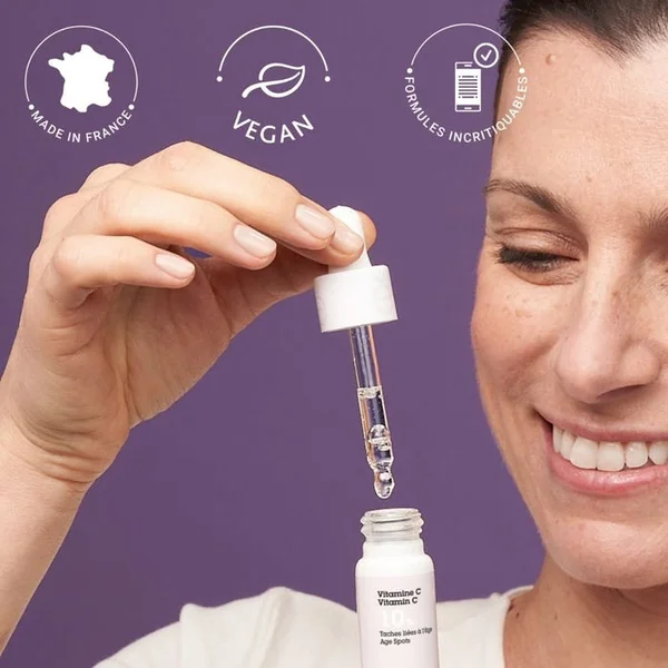 ACTIF PUR - Vitamine C 10% - Taches Liées à l'ge - Visage, 15ml