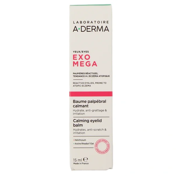 A-Derma Exomega Baume Palpébral Calmant