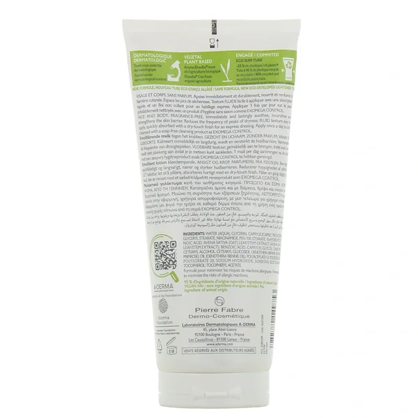 A-Derma Exomega Control Lait Emollient Anti-Grattage
