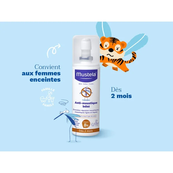 Anti-moustique bébé