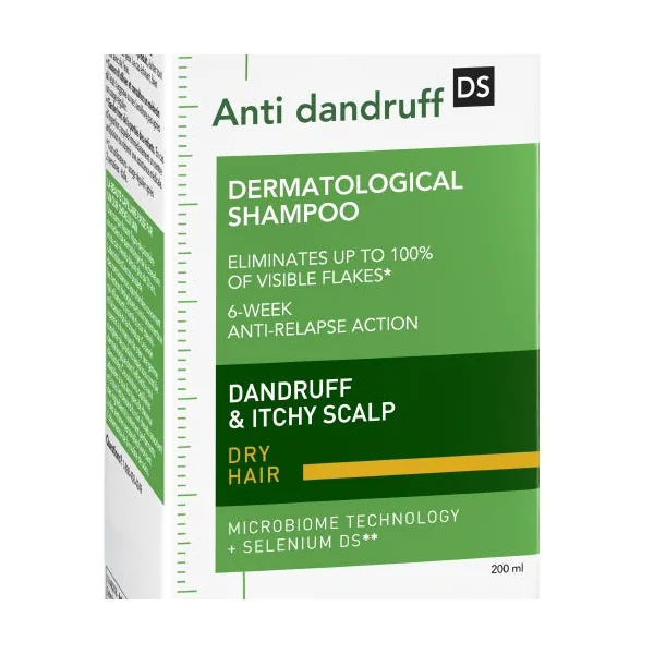 Anti-Pelliculaire Shampooing Traitant Pellicules et Démangeaisons Cheveux Secs, 200ml