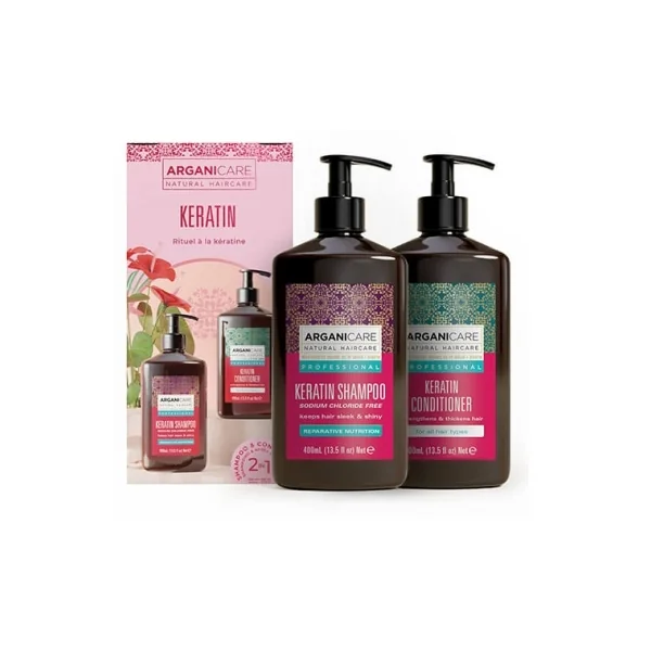 Arganicare Coffret Duo Réparateur Keratin