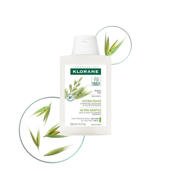AVOINE - Shampooing Extra-Doux - Tous Types de Cheveux, 200ml