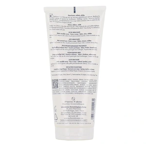 Avène XeraCalm Nutrition Lait Hydratant