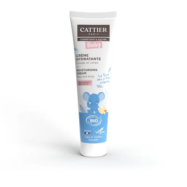 BABY - Crème Hydratante - Visage et Corps - Peaux Sensibles, 100ml
