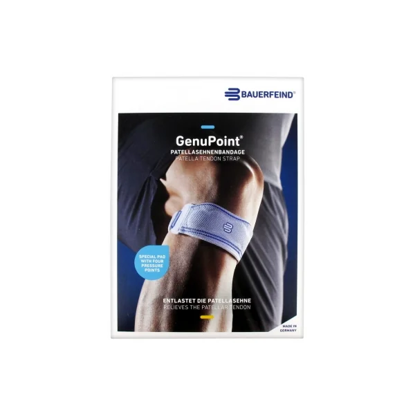 Bauerfeind GenuPoint Strap pour Tendon Rotulien - Taille : Taille 2