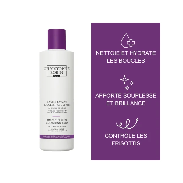 Baume lavant boucles fabuleuses au beurre de kokum 250 ml