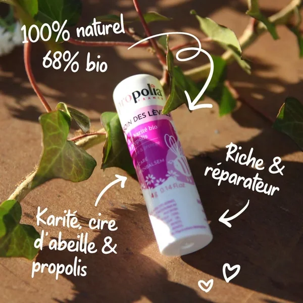 Baume à lèvres - Propolis & Karité