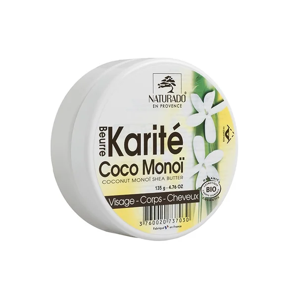 Beurre Karité Coco Monoï BIO