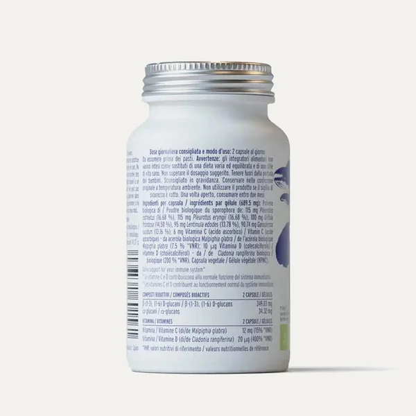 Bio-Defense - 11 Champignons BIO - Système immunitaire