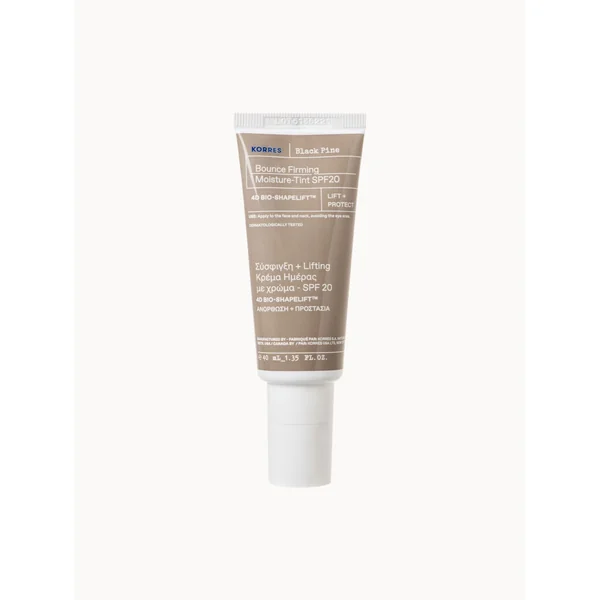 BLACK PINE 4D BioShapeLift™ Firming Moisturiser, tinted SPF20