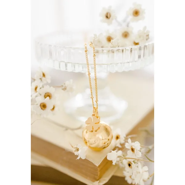 Bola de grossesse charm trèfle TALISMAN