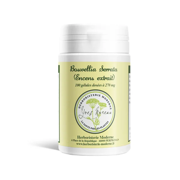 Boswellia Serrata Encens extrait 65% (Gélules)