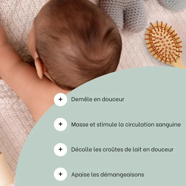 Brosse douce bébé, enfant