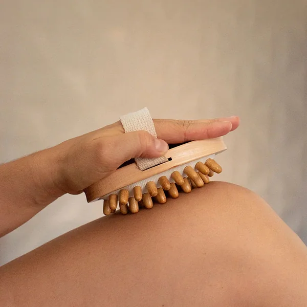Brosse massage drainage cellulite
