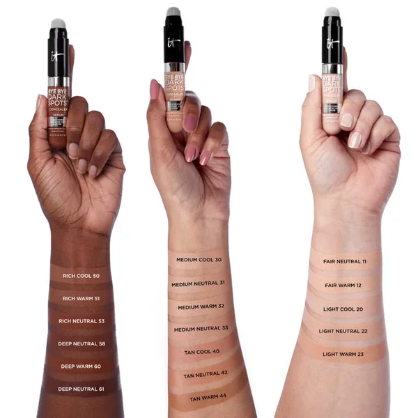 BYE BYE DARK SPOTS - Concealer Correcteur Teint + Sérum - Medium Neutral 31, 6.7ml