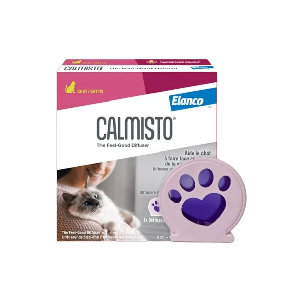 Calmisto Anti-Stress Chat 1 Diffuseur + 1 Recharge 75 ml