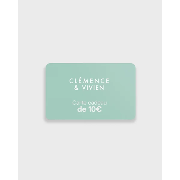 Carte cadeau Clémence & Vivien