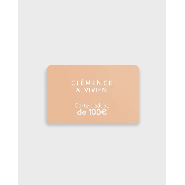 Carte cadeau Clémence & Vivien