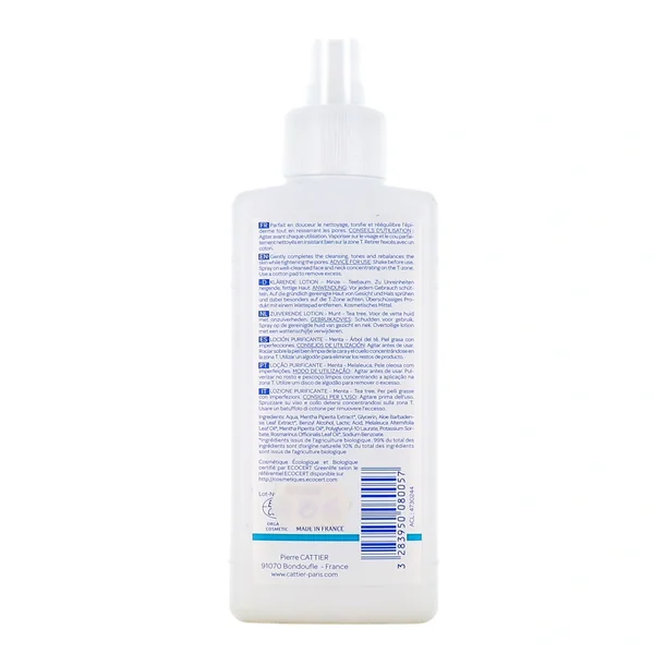 Cattier Lotion Purifiante Bio