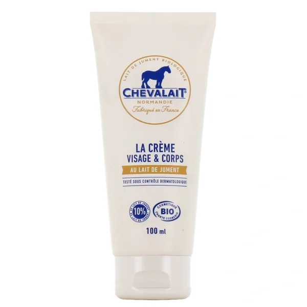Chevalait Crème visage et corps au lait de jument Bio