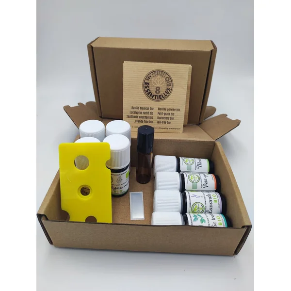 Coffret 8 Huiles essentielles Harmonie de Fêtes