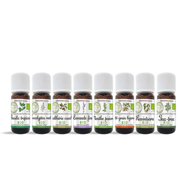 Coffret 8 Huiles essentielles Harmonie de Fêtes