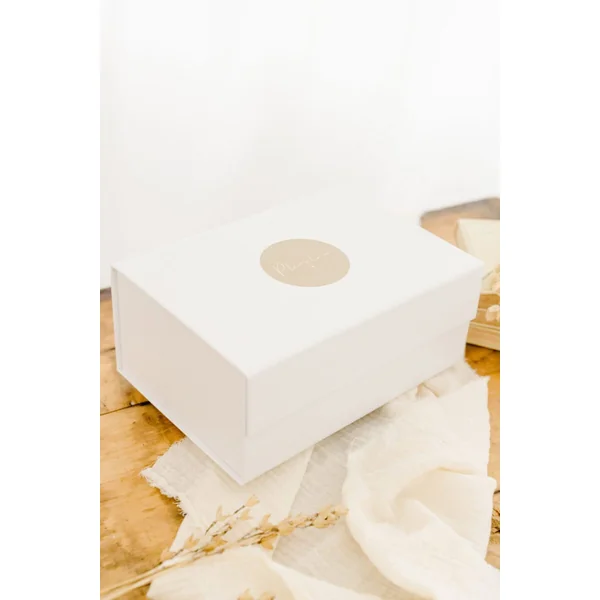 Coffret naissance - doudou + brosse + bavoir + lange + tisane allaitement bio