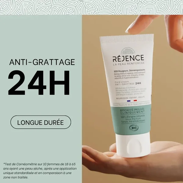 Cold cream SOS rougeurs, démangeaisons 40mL - Cuir chevelu