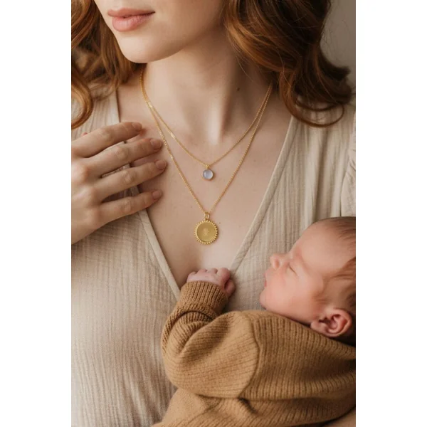 Collier pierre de naissance personnalisable MON ETINCELLE