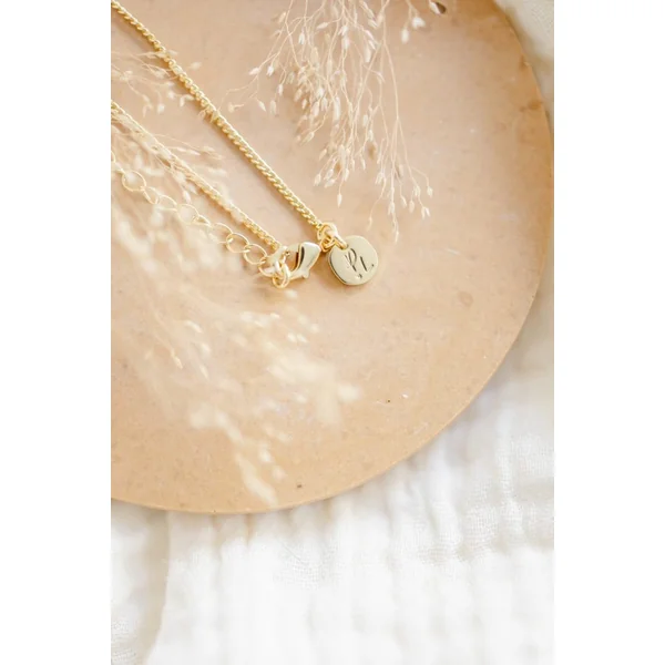 Collier signe astrologique ronde or COSMOS