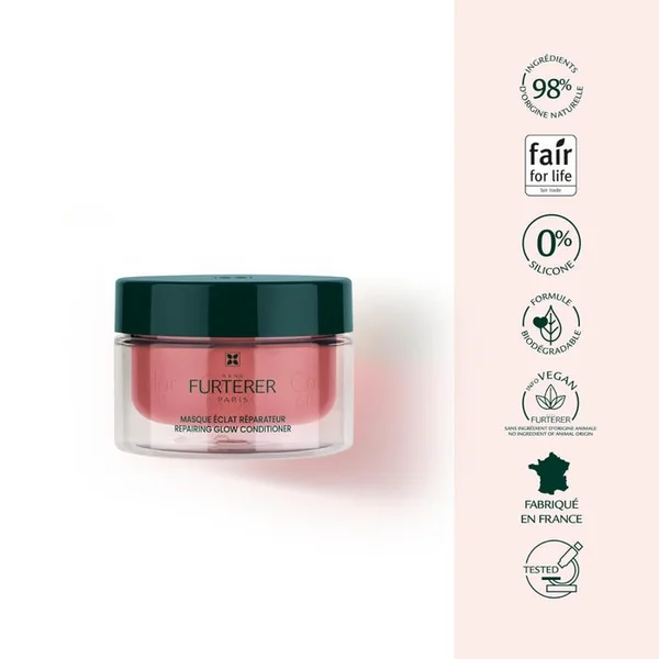 COLOR GLOW - Masque Éclat Réparateur - Cheveux Colorés, Méchés, 100ml