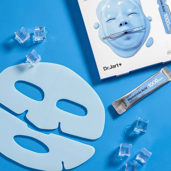 CRYO RUBBER - Masque à l'Acide Hyaluronique Hydratant - Visage - Peaux Sèches, 4g + 40g
