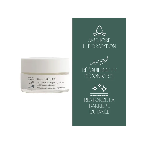 Crème aux "super" ingrédients