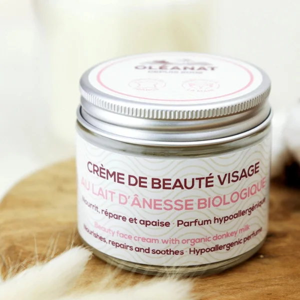 Crème de beauté au lait d'nesse BIO