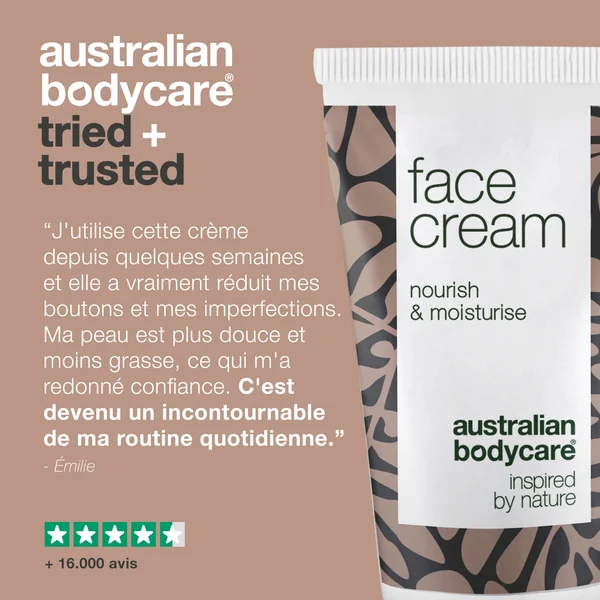 Crème de jour pour peaux sèches — Crème pour le visage pour la peau sèche et les boutons