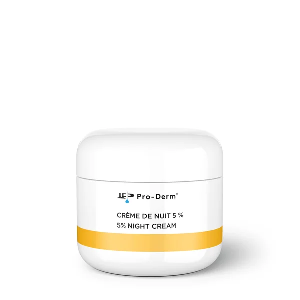 Crème de Nuit AHA - Exfoliante 5 % & 10 % Acide Glycolique