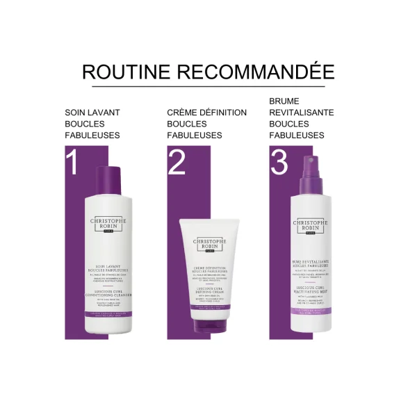 Crème définition boucles fabuleuses à l'huile de graines de chia 150 ml