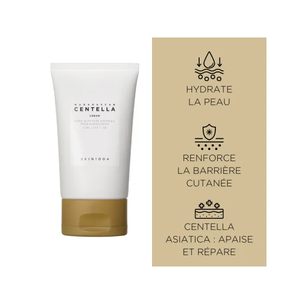 CRÈME HYDRATANTE À LA CENTELLA ASIATICA 75ML