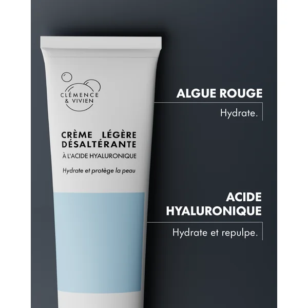 Crème légère désaltérante