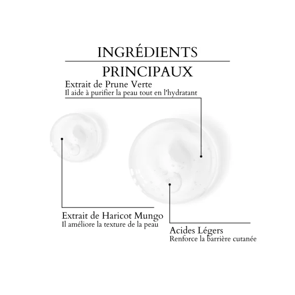Crème Nettoyante Fraîcheur à la Prune Verte 100ml