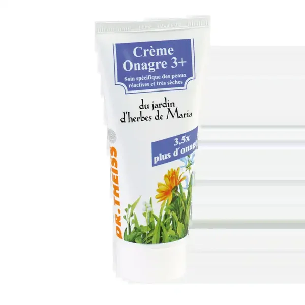 Crème Onagre 3+ peaux sèches