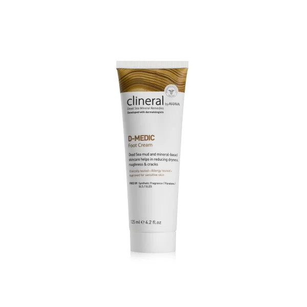 Crème pieds D-MEDIC Clinéral 125 ml