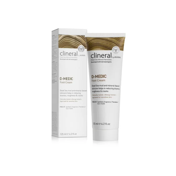 Crème pieds D-MEDIC Clinéral 125 ml