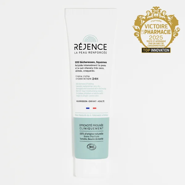 Crème riche SOS sécheresses, squames 150mL - Cuir chevelu