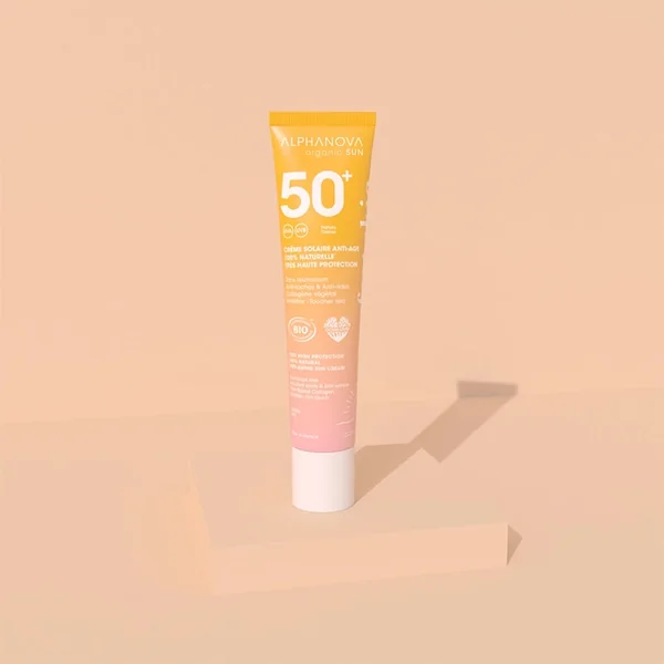 Crème solaire anti-âge SPF 50+ BIO