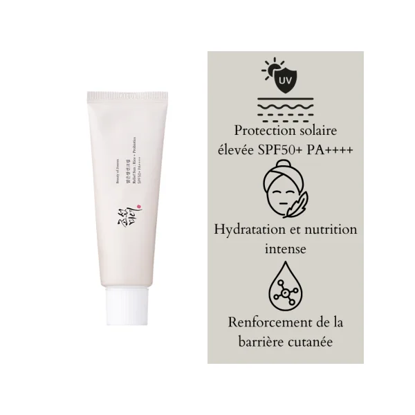 Crème Solaire Réparatrice (SPF50+ PA++++) 50ml
