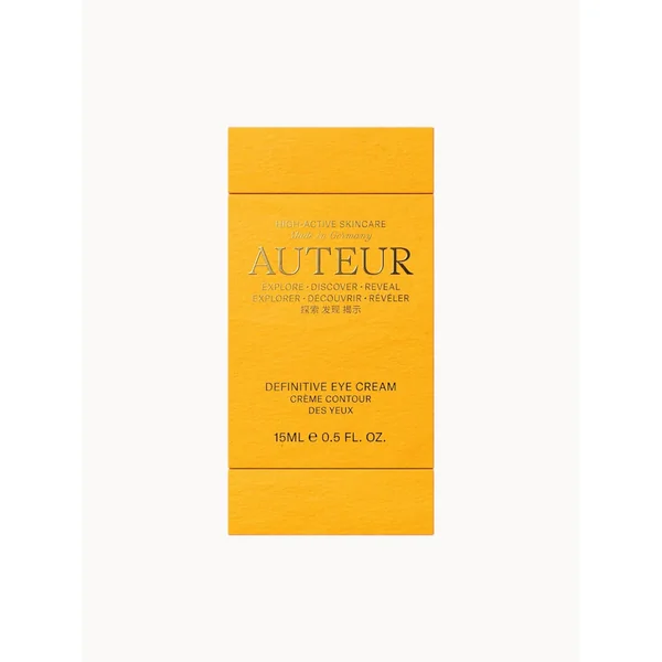 Definitive eye cream