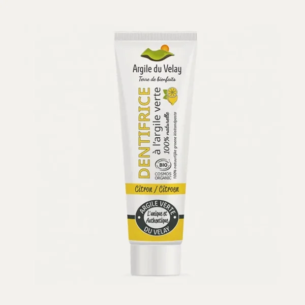 Dentifrice à l'Argile verte - Citron